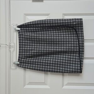 Talbots plad skirt